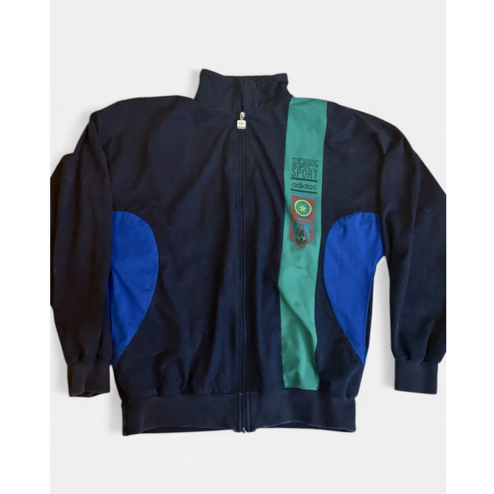 Vintage 80s/90s Adidas Track Jacket MADE IN FRANCE (Ventex)